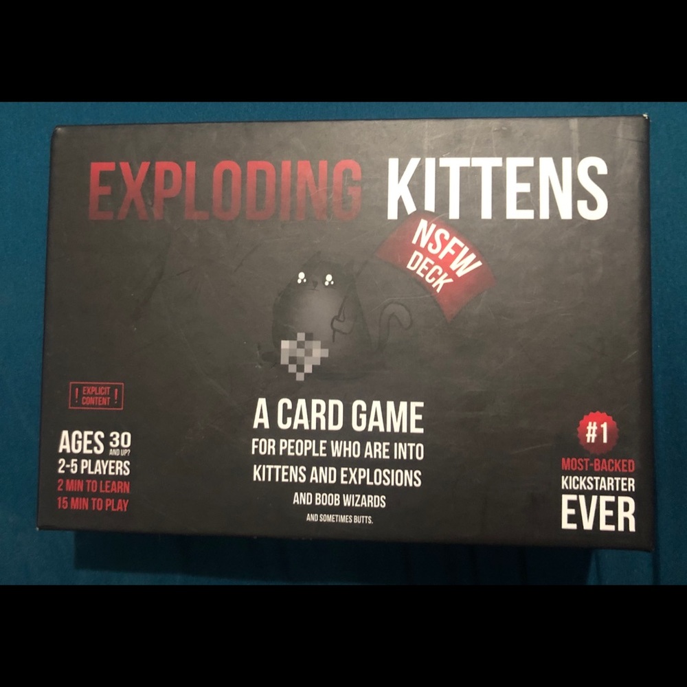 Exploding Kittens Card Game NFFW DECK